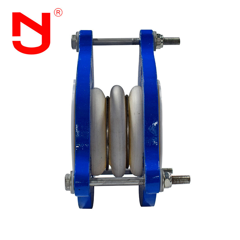 Температурно устойчивый фланц из углеродистой стали Ptfe Compensator Bellow Joint / Ptfe Corrugated Hose Joint