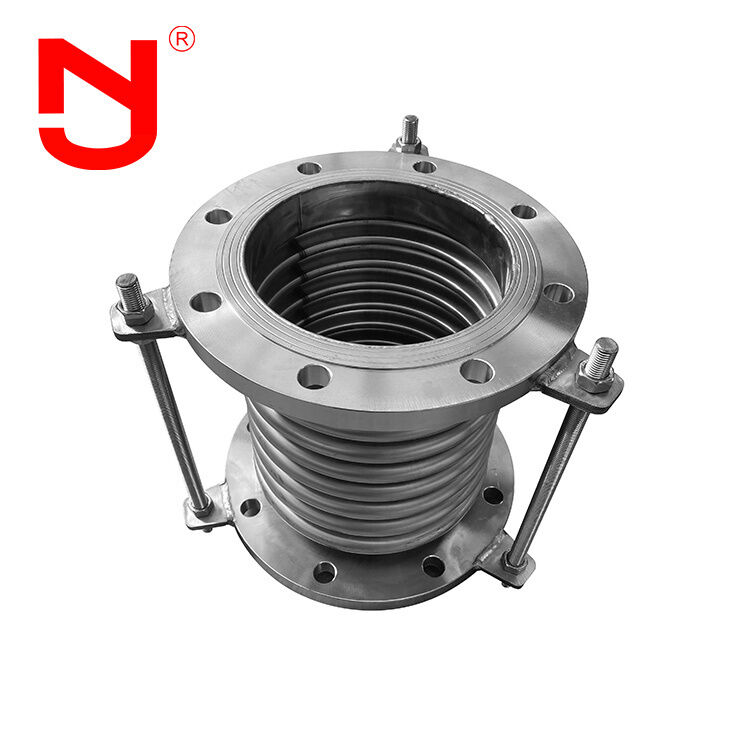 SS316 Metal Expansion Joint with High Temperature Resistance and Flange Standard DIN/ANSI/JIS/BS for Industrial Applications