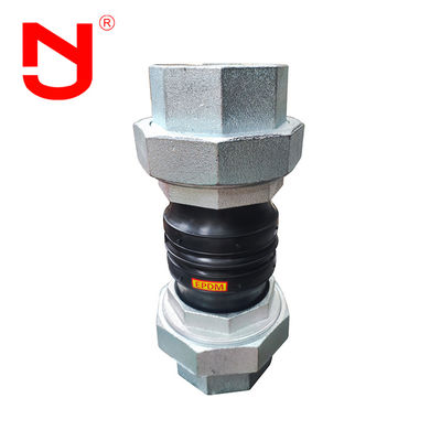 Stainless Steel Screwed Union Bspt Threaded Expansion Joint Rubber Thermal Expansion Joint