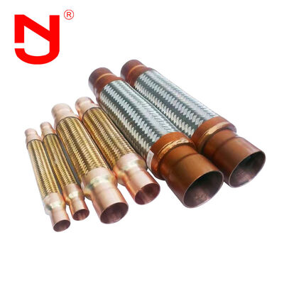 Коннектор для гибких стальных труб из нержавеющей стали с плетённой проволокой