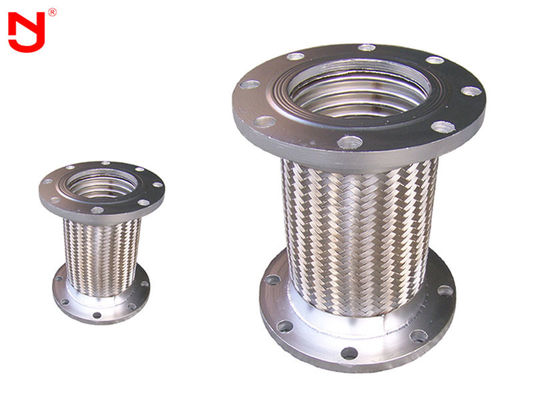 Соединение расширения сваренное Sprial металла трубопровода поглощает термальный рост с фланцом